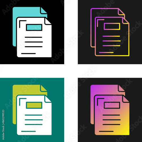 Document Vector Icon