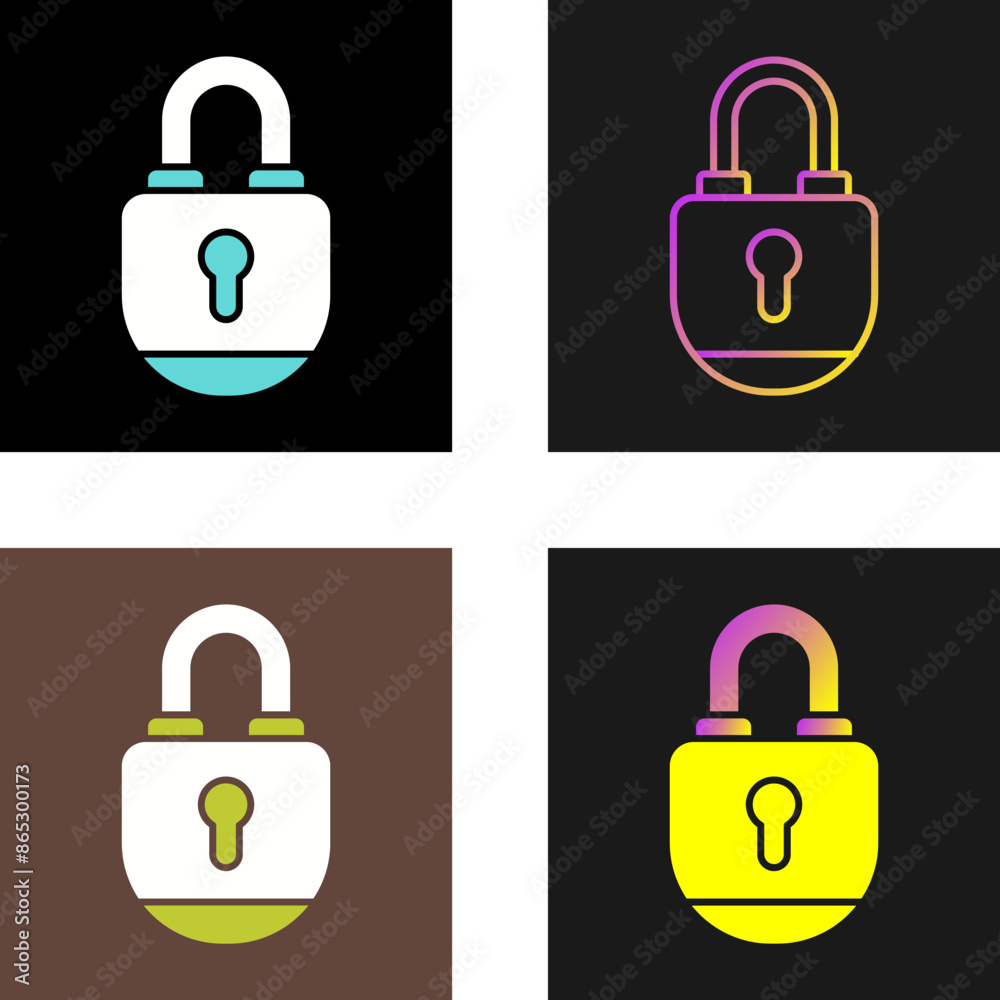Locker Vector Icon Locker Vector Icon