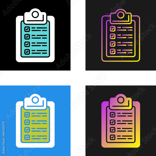 Checklist Vector Icon