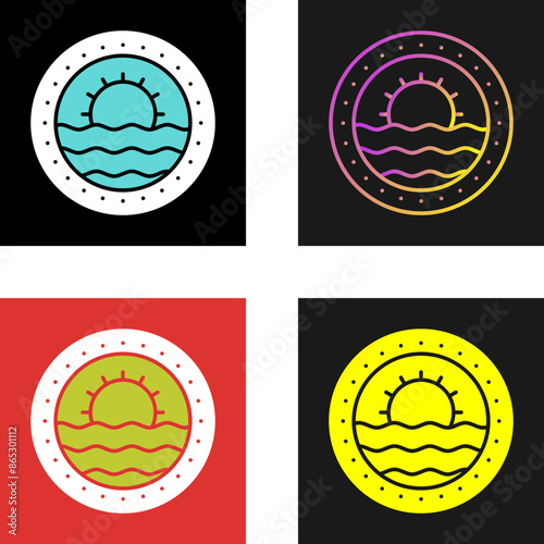 Porthole Vector Icon