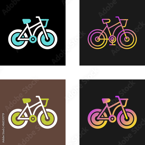 Bicycle Vector Icon