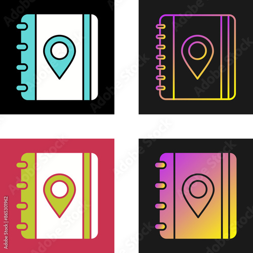 Travel Guideline Vector Icon