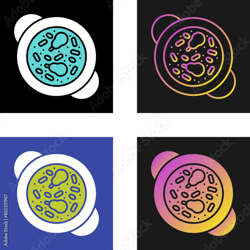 Paella Vector Icon
