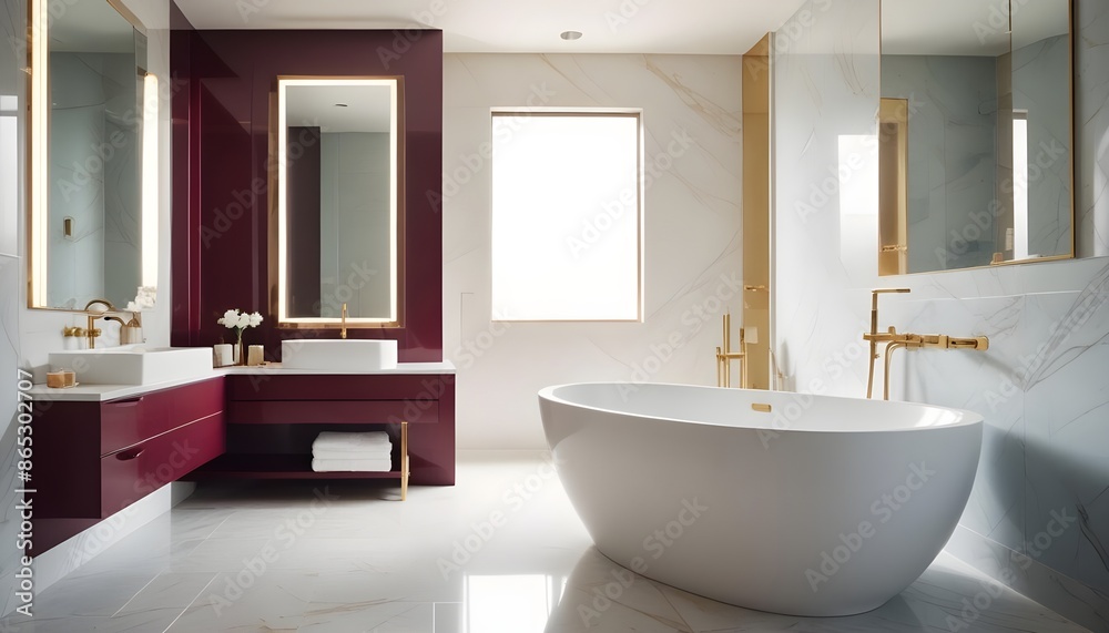 Photo interior modern design room 3d illustration Photo interior modern design room 3d illustration