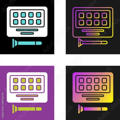 Eyeshadow Vector Icon
