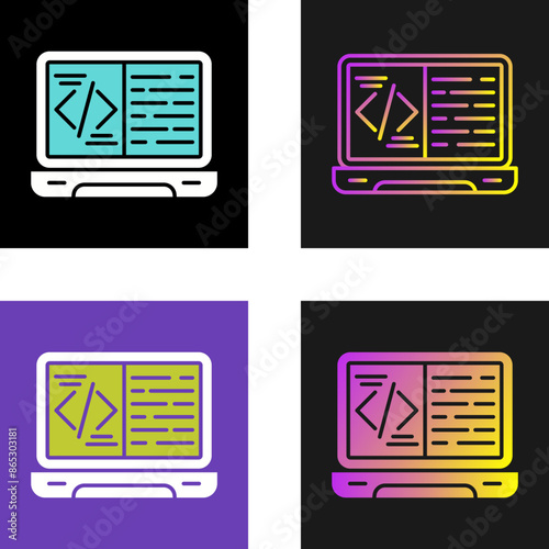 Coding Vector Icon