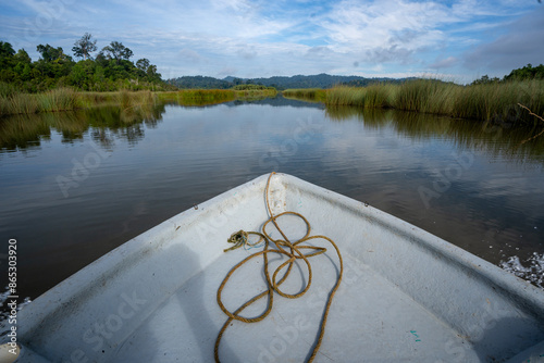 Tasik Chini is the second largest fresh water lake in Peninsular Malaysia and is made up of a series of 12 lakes. photo