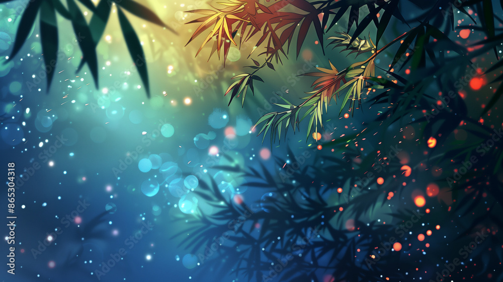 Summer Tanabata Image Background Wallpaper Summer Tanabata Image Background Wallpaper