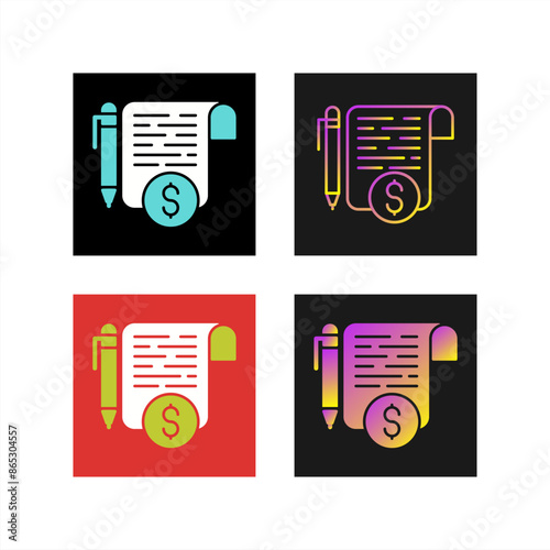 Paid Article Vector Icon