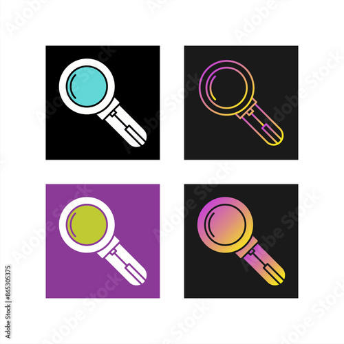 Magnifying Glass Vector Icon