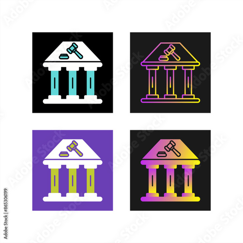 Court Vector Icon