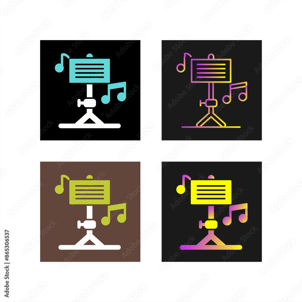Music Education Vector Icon Music Education Vector Icon