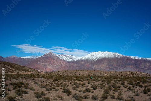 Corredor bioceánico en el sector de la cordillera de Los Andes. photo