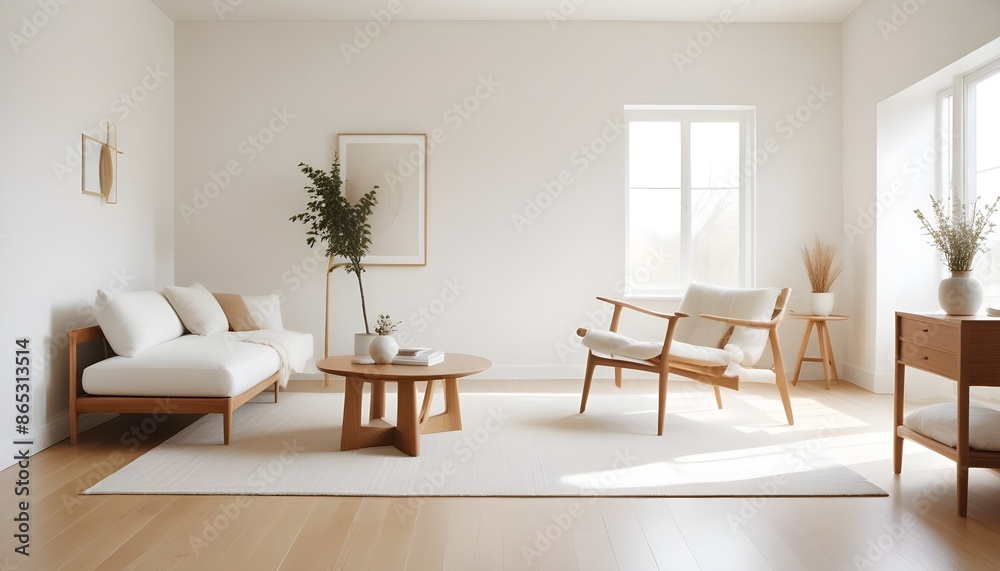 Photo interior modern design room 3d illustration Photo interior modern design room 3d illustration
