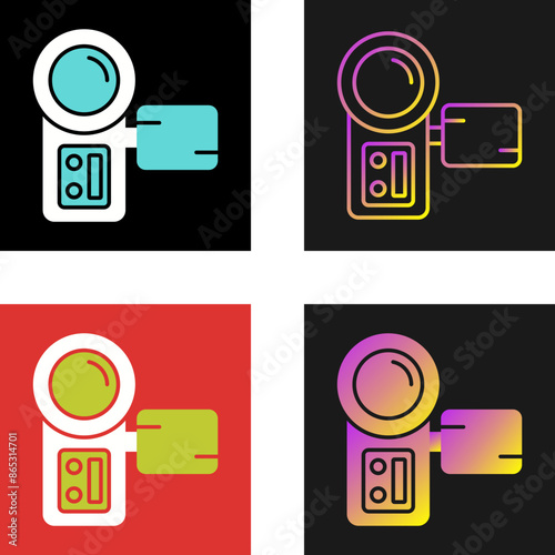 Video Camera Vector Icon