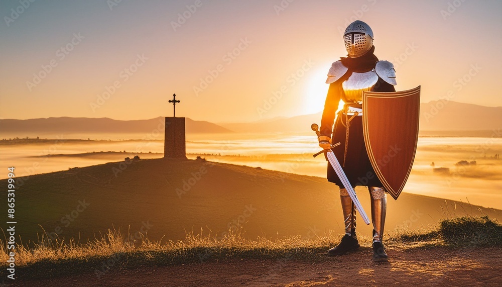 Ephesians - The Armor of God. The Knight wearing Armor of God based on ...