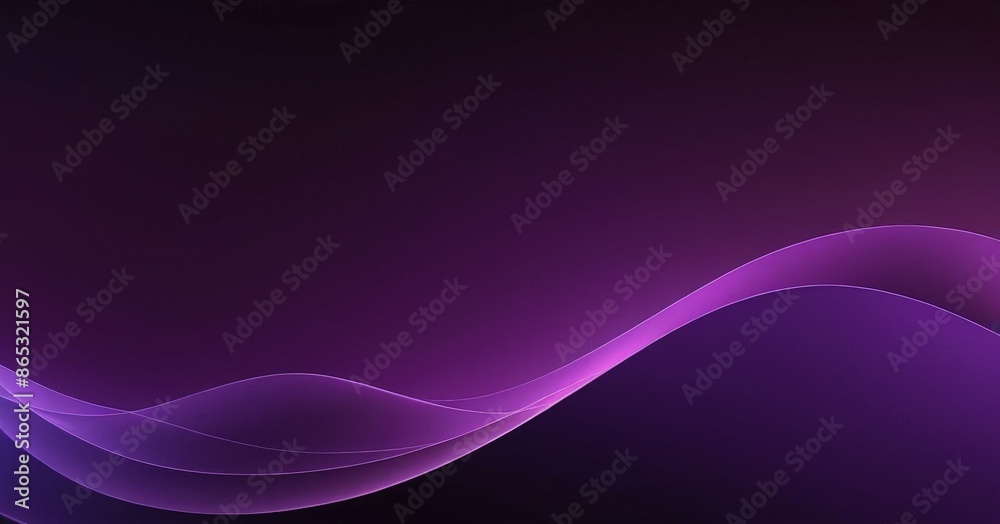 Naklejka premium Abstract image of fuchsia and purple waves wallpaper