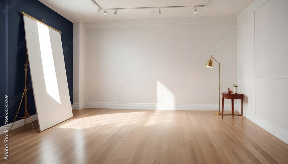 Photo interior modern design room 3d illustration Photo interior modern design room 3d illustration