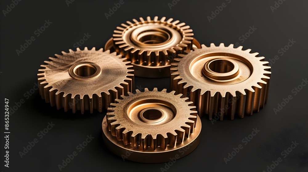 Gears Symbolizing Innovative Business Approaches Gears Symbolizing Innovative Business Approaches