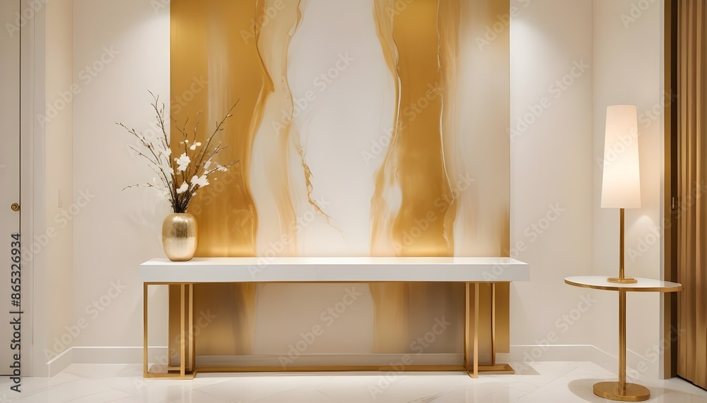 Photo interior modern design room 3d illustration Photo interior modern design room 3d illustration