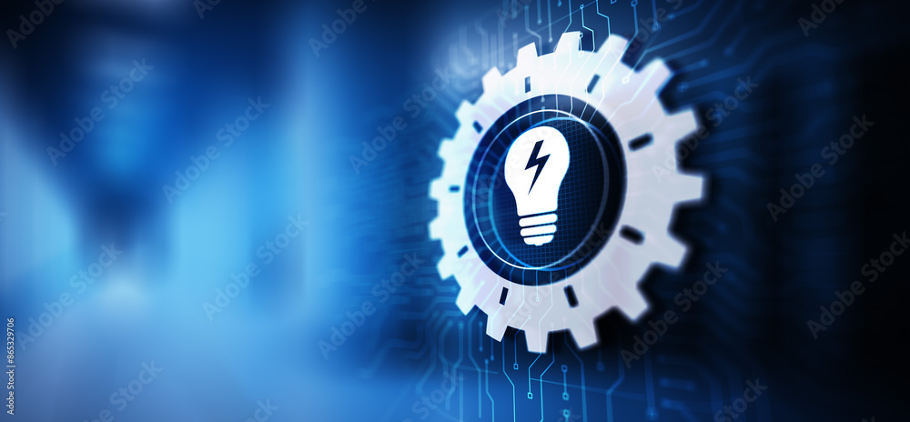 Innovation business and technology concept on virtual screen. Innovate creative process. Innovation business and technology concept on virtual screen. Innovate creative process.