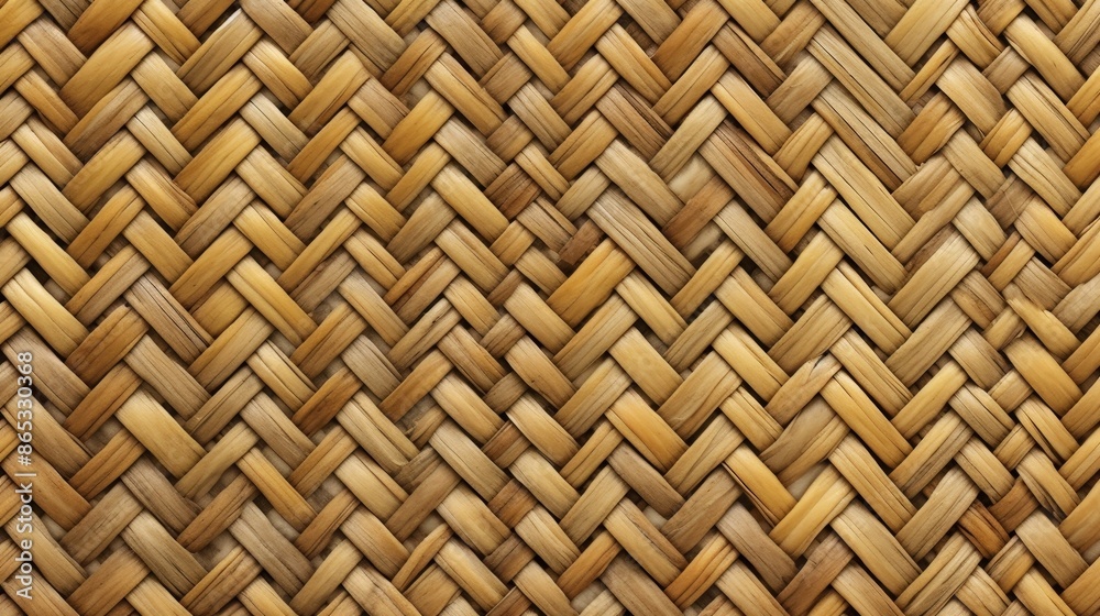 Woven Straw Texture Background Woven Straw Texture Background