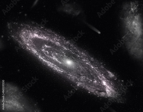 background with stars