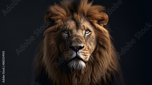 big male lion.  © Berkah