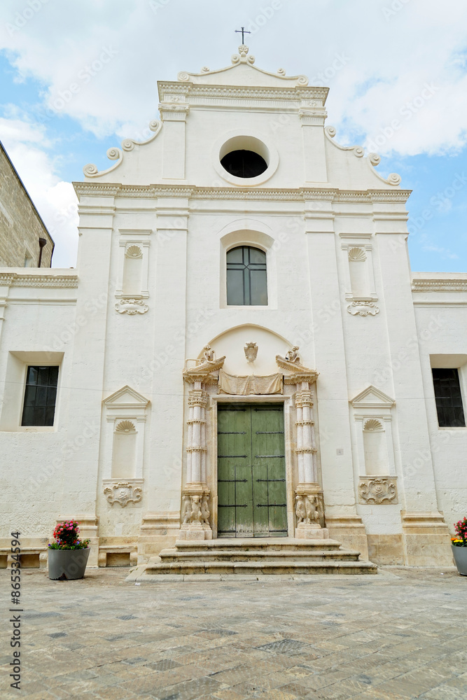 Fototapeta premium Gravina in Puglia, antica città rupestre. Bari, Puglia,Italia