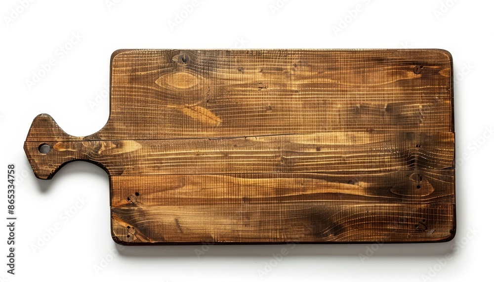 Wooden menu board isolated on white background Wooden menu board isolated on white background