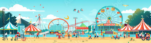 Texas State Fair Fun: Fairground Rides, Fair Food, and Live Entertainment.