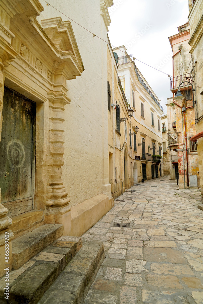 Obraz premium Gravina in Puglia, antica città rupestre. Bari, Puglia,Italia