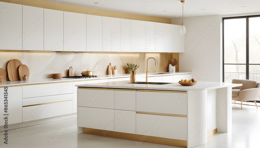 Photo interior modern design room 3d illustration Photo interior modern design room 3d illustration