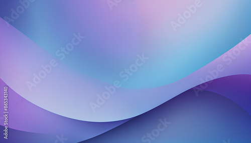 Soft gradient blue and purple background with smooth curved shapes 10