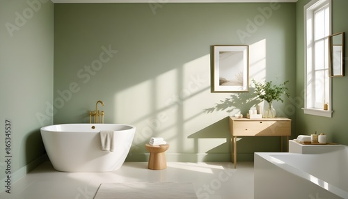 Wallpaper Mural Photo interior modern design room 3d illustration Torontodigital.ca