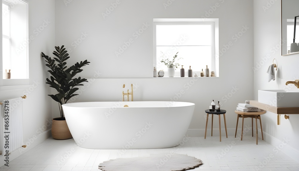 Photo interior modern design room 3d illustration Photo interior modern design room 3d illustration
