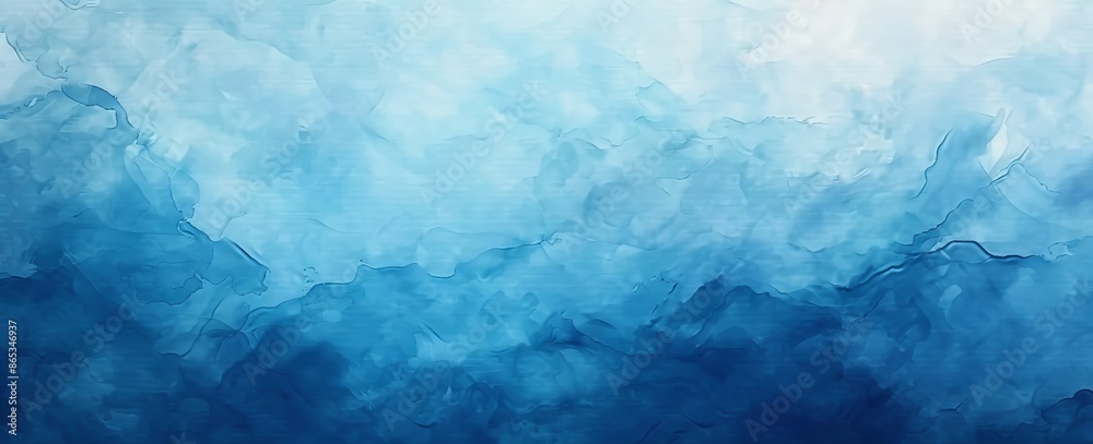 Background in blue and white with soft worn and scratched vintage texture, gradient blurred bokeh design with haze or fog border Background in blue and white with soft worn and scratched vintage texture, gradient blurred bokeh design with haze or fog border