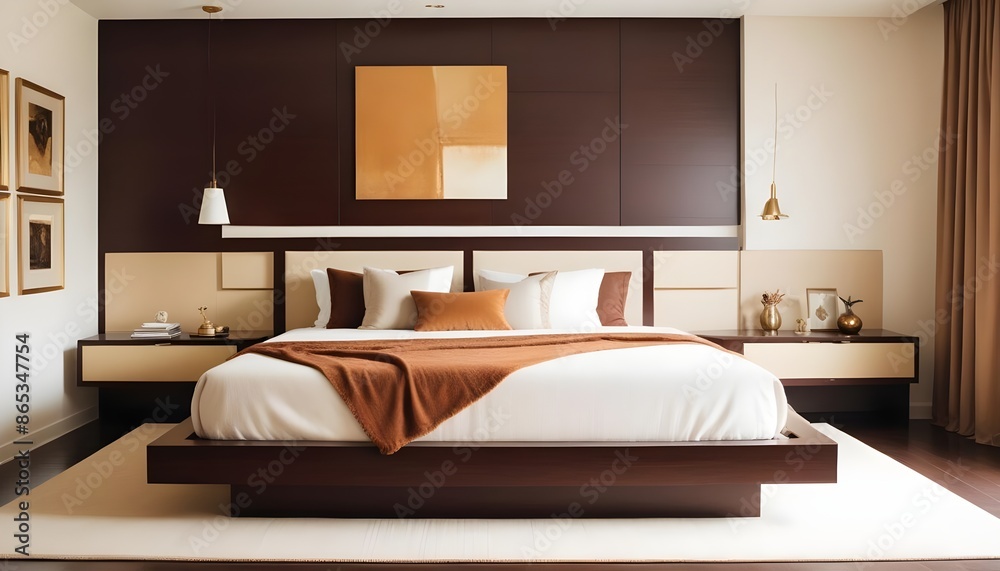 Photo interior modern design room 3d illustration Photo interior modern design room 3d illustration