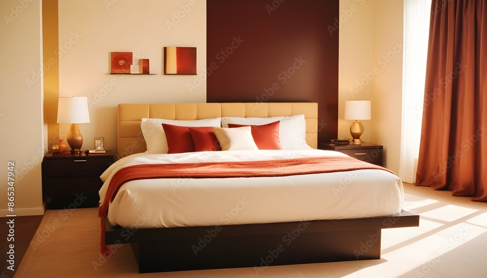 Photo interior modern design room 3d illustration Photo interior modern design room 3d illustration