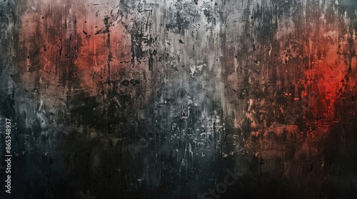 Abstract Dark Red Grunge Texture Wall Background