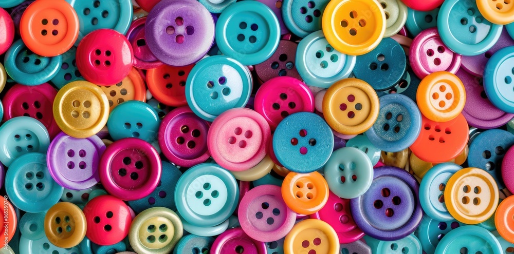 Colorful buttons background. Colorful buttons background.