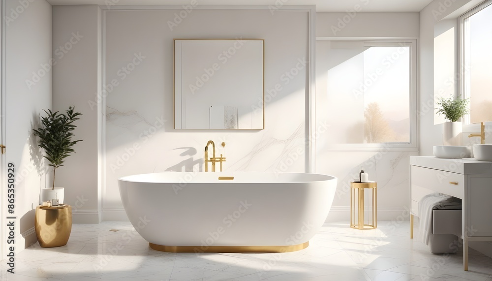 Photo interior modern design room 3d illustration Photo interior modern design room 3d illustration