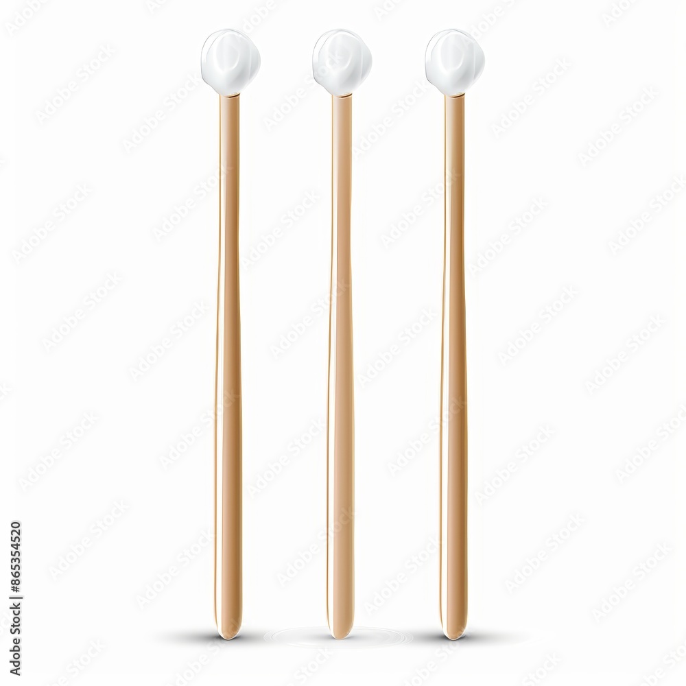 A zero waste ear cleaning stick made of 100% eco-friendly bamboo cotton and watercolor. A zero waste ear cleaning stick made of 100% eco-friendly bamboo cotton and watercolor.