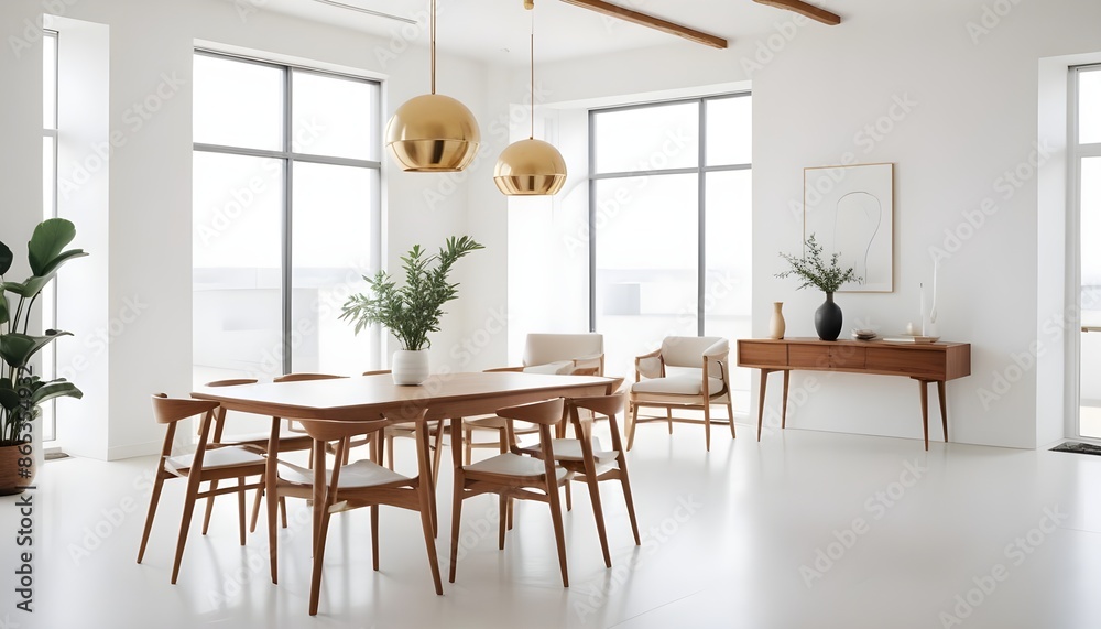 Photo interior modern design room 3d illustration Photo interior modern design room 3d illustration