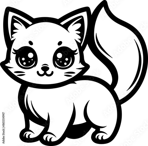 cat, animal, kitten, cartoon, pet, kitty, pets, animals, icon, vector, symbol, illustration, button, dog, sign, design, face, web, black, paw, smile, happy, cute, art, business