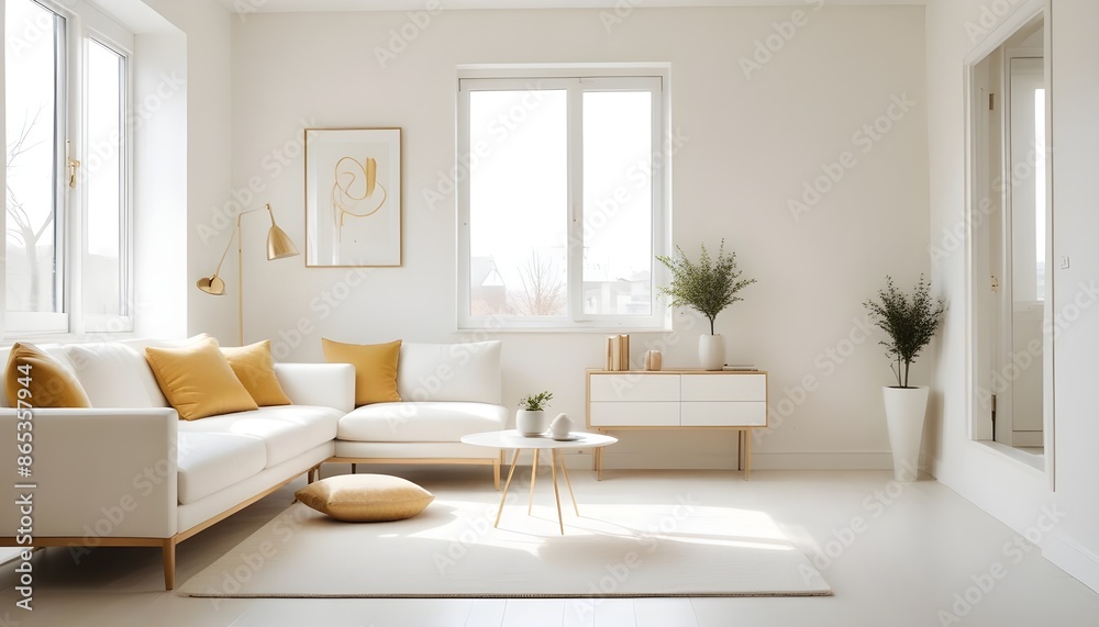 Photo interior modern design room 3d illustration Photo interior modern design room 3d illustration