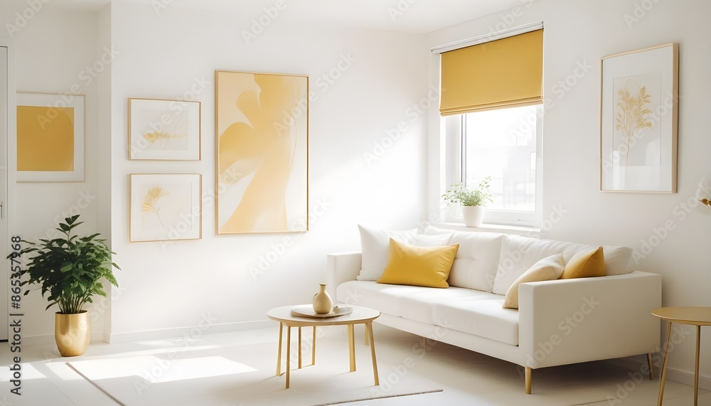 Photo interior modern design room 3d illustration Photo interior modern design room 3d illustration