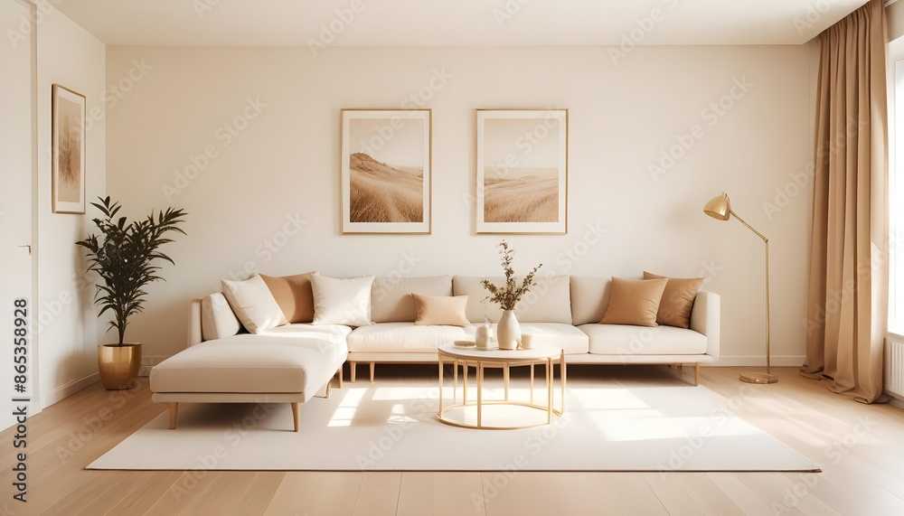 Photo interior modern design room 3d illustration Photo interior modern design room 3d illustration