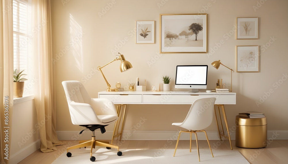 Photo interior modern design room 3d illustration Photo interior modern design room 3d illustration