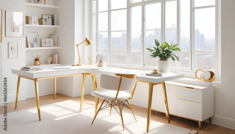 Photo interior modern design room 3d illustration Photo interior modern design room 3d illustration